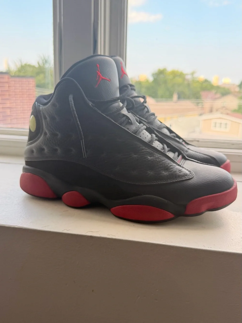 Air Jordan 13 Retro Bred – Men’s Size 10 – Black/True Red
